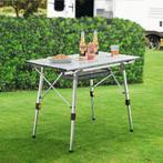 Vouwbare en inklapbare Campingtafel Picco - Aluminium - 90 x, Caravans en Kamperen, Kampeermeubelen, Verzenden, Nieuw