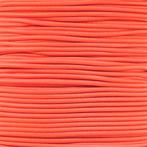 3mm Elastisch Touw - Neon oranje - 50 meter op rol, Ophalen of Verzenden, Nieuw