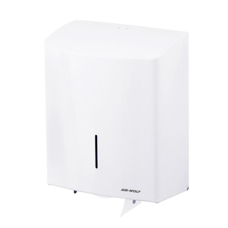 GGM Gastro | AIR-WOLF | Duplex papierroldispenser - voor 3 |, Huis en Inrichting, Badkamer | Badtextiel en Accessoires, Wit, Verzenden