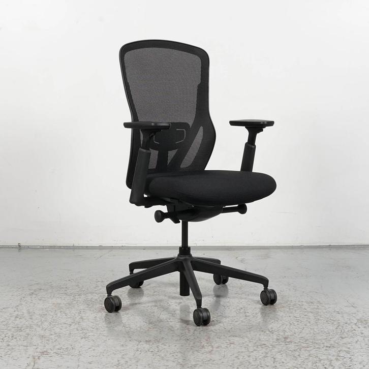 Bureaustoel Senator Ousby - Zwart - Mesh rugleuning, Zakelijke goederen, Kantoor en Winkelinrichting | Kantoormeubilair en Inrichting