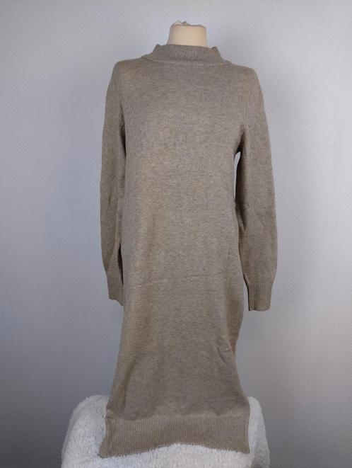 Vila beige knitted sweater dress, Kleding | Dames, Jurken, Nieuw, Verzenden