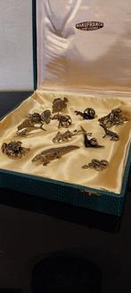 Messensteun (12) - Animaux différents - Verguld brons, Antiek en Kunst