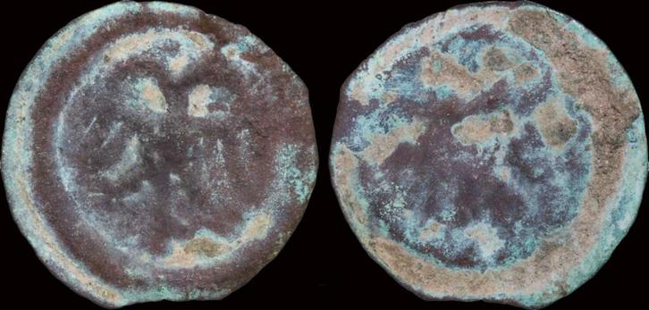 Ca 1560 Netherlands Stad Nijmegen bracteaat no date koper, Postzegels en Munten, Munten | Europa | Niet-Euromunten, Verzenden
