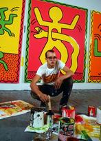 Allan Tannenbaum - Keith Haring 1982