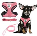 Honden- en Kattenharnas Verstelbaar – Ademend Vest + Riem, Verzenden, Nieuw