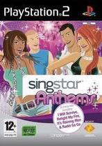 Singstar Anthems PS2 Garantie & morgen in huis!, Ophalen of Verzenden, Zo goed als nieuw, Muziek