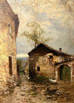 Eugenio Gignous (1850-1906) - Case di campagna