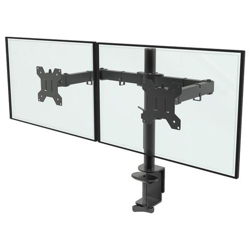 Douxe DXM2 - Dubbele Monitor arm - Monitor Beugel voor 13-27, Computers en Software, Monitoren, Overige typen, Draaibaar, Kantelbaar