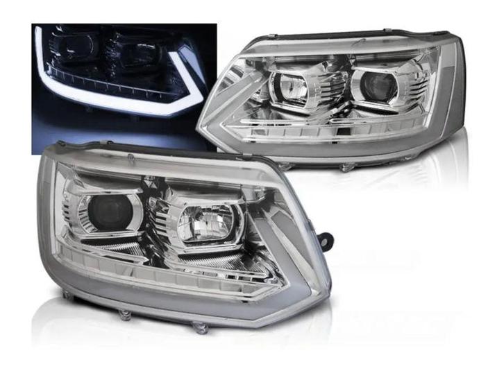 LEDTube dynamisch knipperlicht koplampen Light Chrome, Auto-onderdelen, Verlichting, Nieuw, Volkswagen, Verzenden