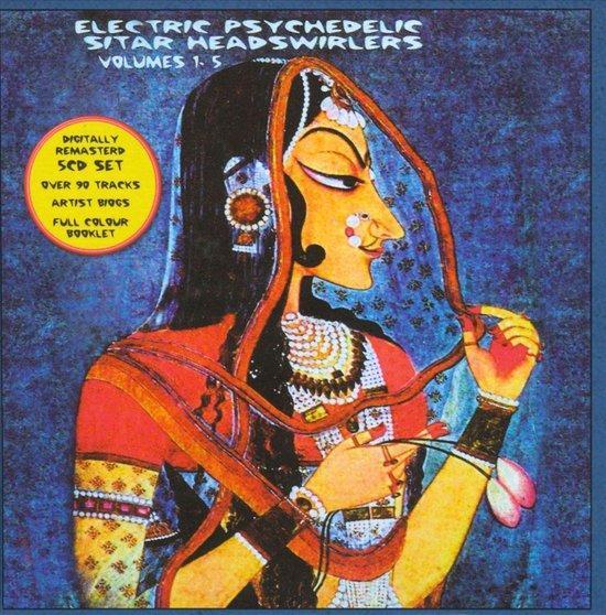 cd - Various - Electric Psychedelic Sitar Headswirlers Vo..., Cd's en Dvd's, Cd's | Rock, Zo goed als nieuw, Verzenden