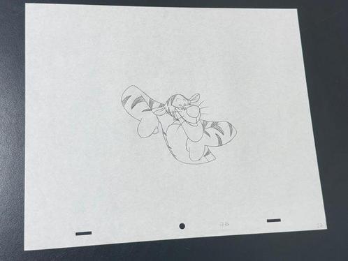Winnie the Pooh (Walt Disney) - 1 Originele animatietekening, Boeken, Strips | Comics