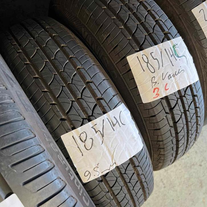 2 x Barum Vanis 185-80-14 C Zomerbanden 9,5mm, Auto-onderdelen, Banden en Velgen, 14 inch, Zomerbanden, 185 mm, Bestelwagen, Gebruikt