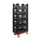 Magazijnbakken, bakkenset, stapelkratten, plastic dozen, 40 tot 60 cm, Verzenden, 50 tot 75 cm, 50 cm of meer