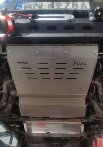 F4X4 - MOTORBESCHERMING VOOR BUMPER MITSUBISHI PAJERO, Auto-onderdelen, Carrosserie en Plaatwerk, Ophalen of Verzenden