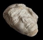 Oud-Romeins Marmer Theatrische masker. 29 cm H. Groot en