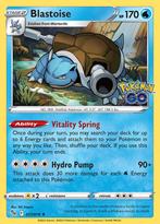 Blastoise 017/078 Holo Pokémon Go, Hobby en Vrije tijd, Verzamelkaartspellen | Pokémon, Ophalen of Verzenden, Nieuw, Losse kaart