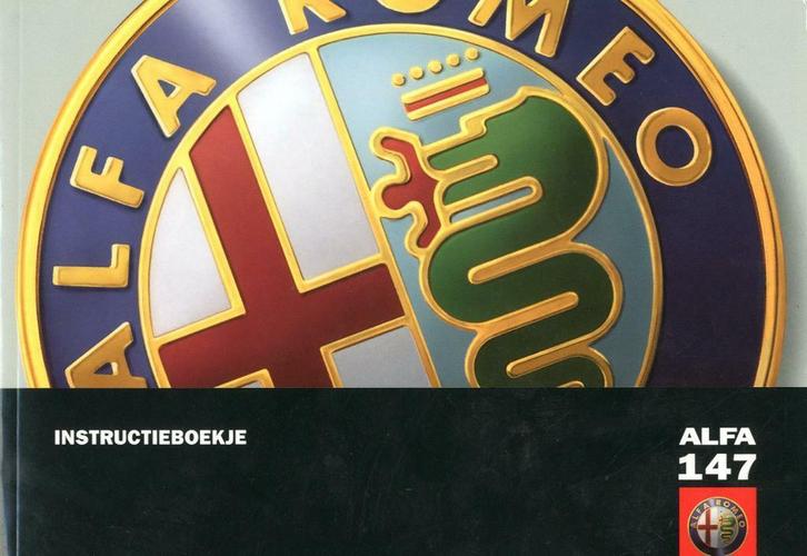 2006 Alfa Romeo 147 instructieboek handleiding Nederlands, Auto diversen, Handleidingen en Instructieboekjes, Verzenden