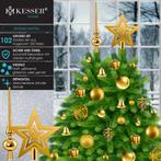 KESSER® Kerstballen plastic 102-delige Kerstversiering Set -, Verzenden, Zo goed als nieuw