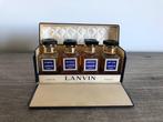 Lanvin - Parfumfles - Doos met 4 valse oude parfumminiaturen