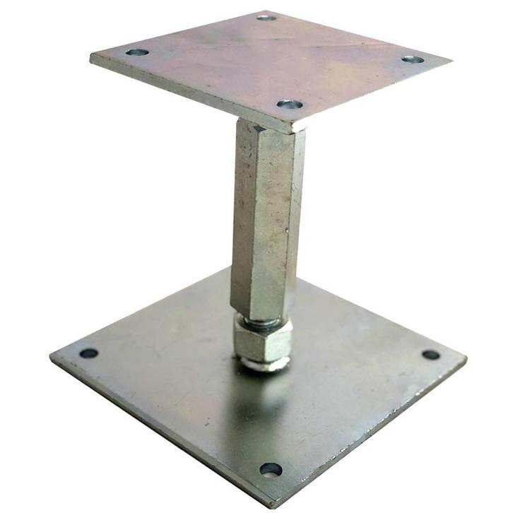 Verstelbare paalhouder met plaat - Type A, Kinderen en Baby's, Speelgoed | Buiten | Speeltoestellen, Nieuw, Ophalen of Verzenden