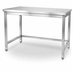 HCB Basic-line Werktafel - 120 x 70 x 85 cm - RVS, Verzenden, Nieuw in verpakking, RVS Meubilair