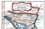 Central America - Nicaragua, Costa Rica; N. Bellin - Carte, Nieuw