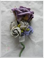 Corsage Roos Paars Antique CPR126 Maatwerk, Ophalen of Verzenden, Nieuw