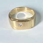 Ring - 18 karaat Geel goud -  0.20ct. tw. Diamant