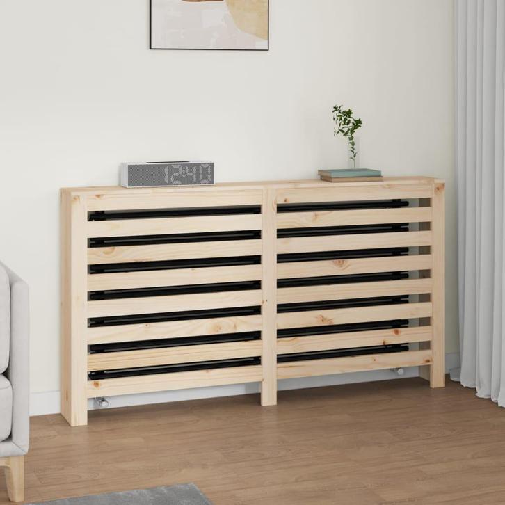 vidaXL Radiatorombouw 153x19x84 cm massief grenenhout, Doe-het-zelf en Verbouw, Verwarming en Radiatoren, Nieuw, Verzenden