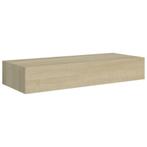 viaXL Wandschap Eiken 60cm - Ruimtebesparend! Retourdeal..., Huis en Inrichting, Woonaccessoires | Wandplanken en Boekenplanken