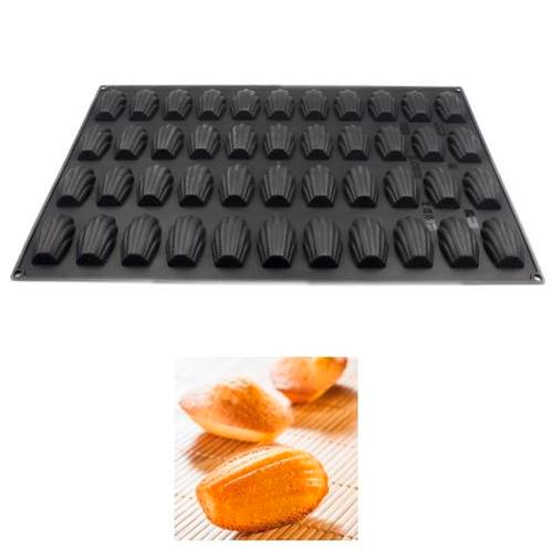 Pavoni Siliconen Vorm Madeleine 78x45mm (44) 60x40cm, Hobby en Vrije tijd, Taarten en Cupcakes maken, Nieuw, Verzenden