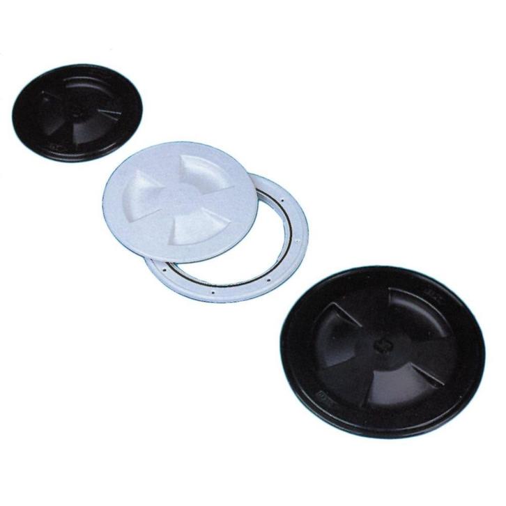 Allpa Inspectieluik Afneembare Deksel 143 mm Zwart, Watersport en Boten, Bootonderdelen, Nieuw, Zeilboot of Motorboot, Ophalen of Verzenden