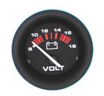VOLTMETER 12 VOLT 60 MM -VEETHREE AMEGA, Ophalen of Verzenden, Nieuw, Zeilboot of Motorboot