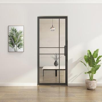 Stalen taatsdeur - 6 Vlaks - Helder glas - Luxe design beschikbaar voor biedingen