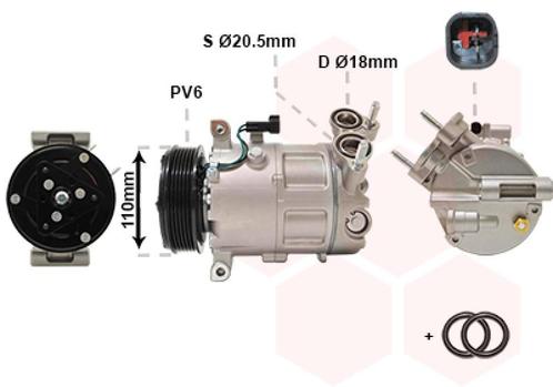 AIRCO COMPRESSOR VOOR FORD C-MAX 2010-2014 1684906, Auto-onderdelen, Airco en Verwarming, Nieuw, Ophalen of Verzenden
