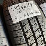 2 x Hankook Vantra 215-60-17 109T C 4 Seizoenbanden 8mm, Auto-onderdelen, Banden en Velgen, 17 inch, Ophalen of Verzenden, All Season