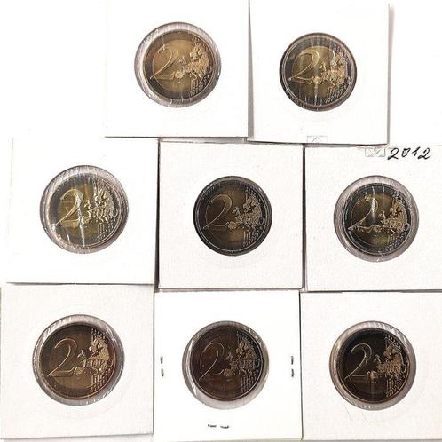 Malta. 2 Euro 2009/2020 (8 coins) (Zonder Minimumprijs), Postzegels en Munten, Munten | Europa | Euromunten