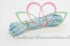 Jute Rope Coco Blauw bundel 5 meter, Hobby en Vrije tijd, Knutselen, Nieuw, Ophalen of Verzenden