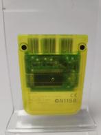 Transparant Neon Green Memorycard Playstation 1, Ophalen of Verzenden, Nieuw