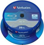 Verbatim | BD-R | 25 GB | 6x Speed | in Cakebox | 25 Stuks, Computers en Software, Beschrijfbare discs, Nieuw, Verzenden