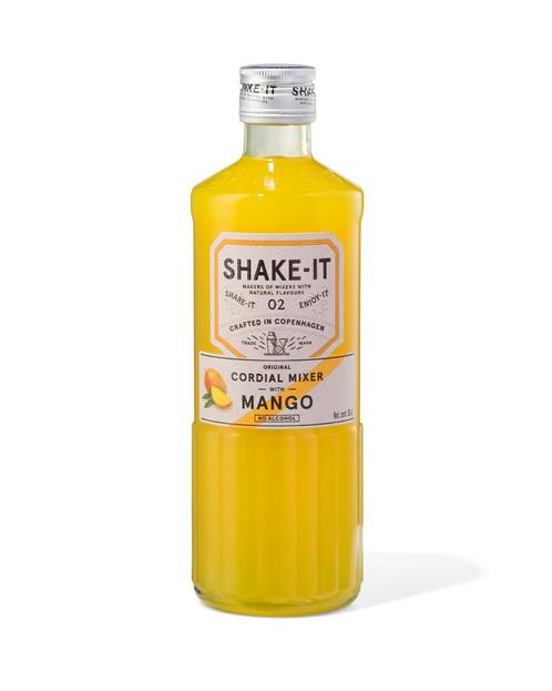 HEMA Shake-it Mixer mango 500ml, Diversen, Levensmiddelen, Verzenden