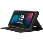 Leren Stand Case Cover voor Nintendo Switch - Zwart, Verzenden, Zo goed als nieuw