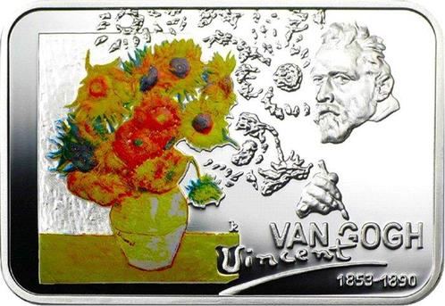 Niue. 1 Dollar 2007 Vincent van Gogh - The Starry Night, Postzegels en Munten, Munten | Europa | Niet-Euromunten
