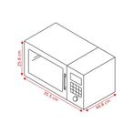 OK OMW 2024-1 700 W 20 l | Magnetron | Nieuw, Ophalen of Verzenden, Nieuw