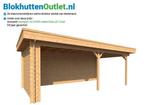 Overkapping plat dak 600 x 300cm incl. transport en EPDM, Verzenden, Nieuw, Veranda