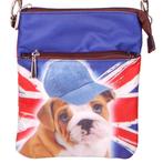 Schoudertasje engelse bulldog NIEUW, Sieraden, Tassen en Uiterlijk, Ophalen of Verzenden, Nieuw, Bruin
