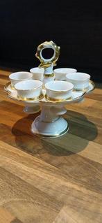 Standaard (7) - Porselein - Paris Porcelain eierdopjesset op