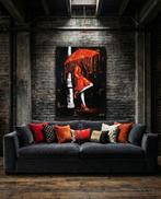 Monika Spiewak - Its raining - Oil Painting Stretched On