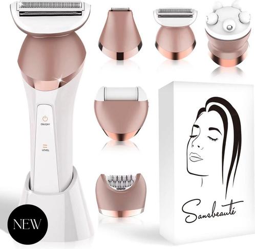 Sansbeauté® 6-in-1 Ladyshave Gezicht - Oksels - Benen -, Sieraden, Tassen en Uiterlijk, Uiterlijk | Gezichtsverzorging, Zo goed als nieuw