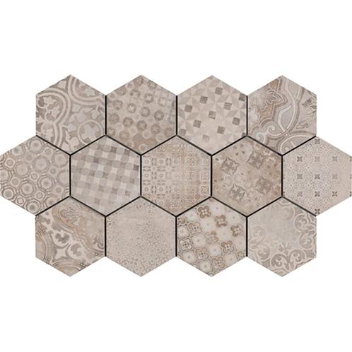 Ragno Rewind - Decoro Cementine - Vloertegel - 21x18,2cm - D, Doe-het-zelf en Verbouw, Tegels, Ophalen of Verzenden